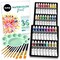 36 PCS Watercolor Paint Set for Adults, Kids, Beginner & Professional Artists - 36 Watercolor Tubes Set (12ml, 0.4oz), 10 Painting Brushes & 1 Palette | Vibrant Water Color Art Painting Supplies